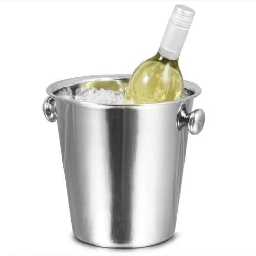 Stainless Steel Champagne Bucket Wine Cooler, For Kitchen Use