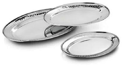 Stainless Steel Dry Fruit Platter, For Kitchen Use