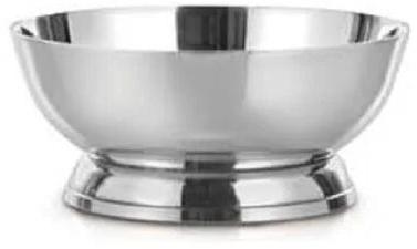 Stainless Steel Plain Royal Dessert Cup Serving Bowl For Ice-cream Salad Pudding