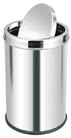 Stainless Steel Swing Bin Dustbin, For Kitchen Use