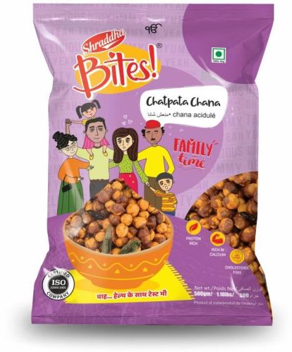 Whole Organic Roasted Chana Snacks, For Eating, Shelf Life : 6months