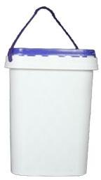 10 Ltr Square Bucket / Container, Storage Capacity : 10Ltr