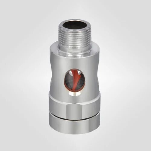 SS Glass Silver Sight Flow Indicator, Size : 3/4 Inch