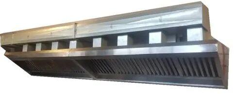 Rectangular SS Kitchen Exhaust Ducting System, Grade : SS306