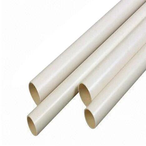 White Plastic Pipe, For Utilities Water