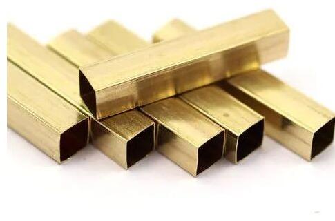 Brass Square Pipes, Shape : Cylindrical