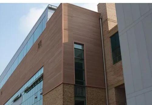 Wood Polymer Composite Panel, Color : Brown