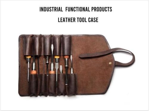 Brown Plain Leather Tool Bags, Size : 34x44x12inch, All Sizes