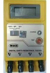 Digital Earth Resistance Tester, For Industrial, Laboratory