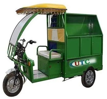 Garbage Collection Electric Rickshaw, Voltage : 220 V