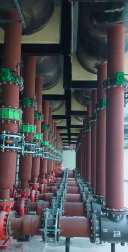 Polished Mild Steel Fire Pipeline System, Feature : Durable, Hard Structure