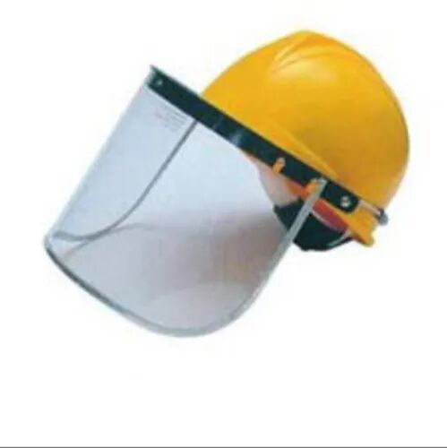 Plastic Face Shield, For FIre Safety, Color : Yellow