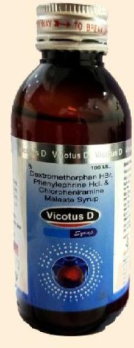 Vicotus D Syrup, Purity : 100%