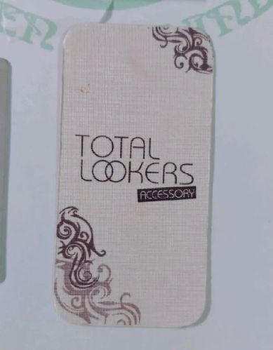 Paper Printed Hand Tag, For Garment, Shape : Rectangular