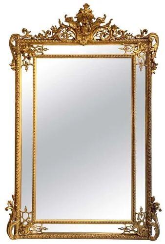 Wooden Teak Wood Mirror Frame, Size : 42' X 66' (inches)