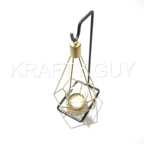 Brass Light Holder, Color : Golden