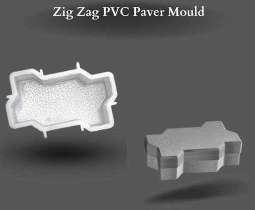 Zig Zag Paver Blocks Moulds, Size : 5x7inch