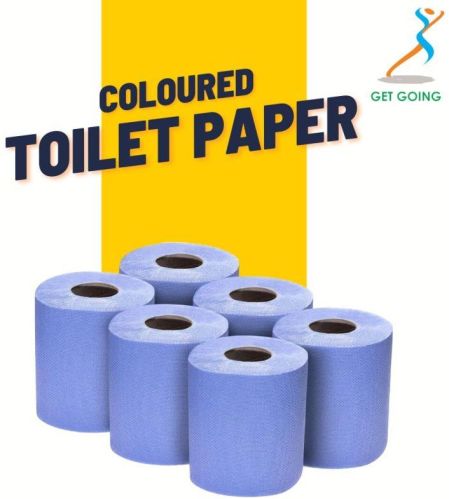 Get Going Plain Coloured Toilet Paper Roll, Feature : Recyclable, Premium Quality, Fine Finish