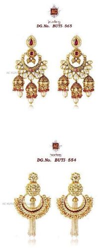 Goldplated Brass Artificial Kundan Jewelry, Occasion : Daily Use