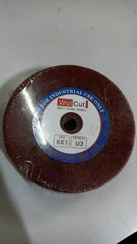 Disc Shine Polishing Wheel, Color : Maroon