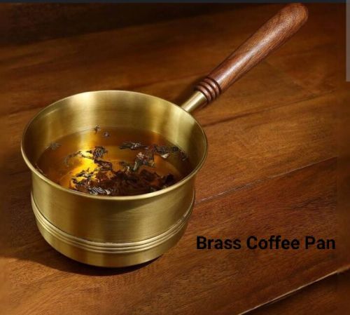 Round Plain Brass Tea Pan, For Kitchen, Feature : High Quality, Durable