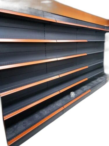 Mild Steel Wall Display Rack, For Supermarket, Rack Type : Free Standing Unit