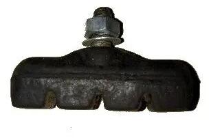 Bicycle Rubber Brake Shoes, Packaging Type : Packet