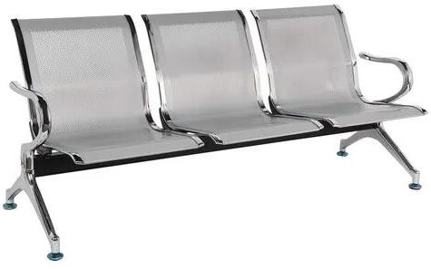 Metal Waiting Lounge Chair, Seating Capacity : 3