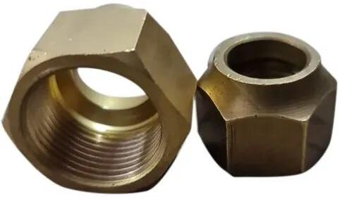 Brass Flare Nut, For Pipe Fitting