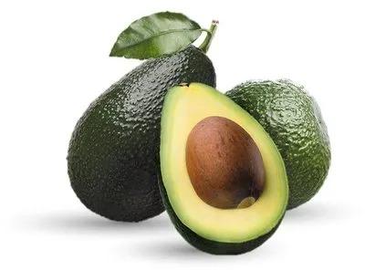 Green Fresh Avocado, Shape : Round