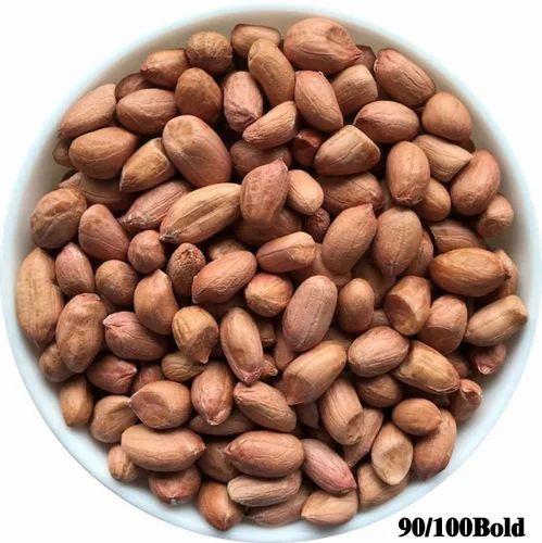 Brownish 90/100 Bold Ground Nut Kernel, For Cooking Use, Making Oil, Packaging Type : Plastic Packet