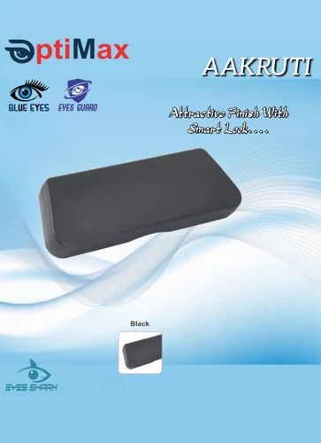 Rectangular Plain Aakruti Plastic Spectacle Case, For Glasses Storage, Feature : Lightweight, Unbreakable