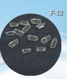 Transparent Optimax Plain F-12 Rubber Nose Pad, For Eye Glasses, Packaging Type : Plastic Packet