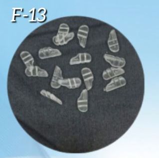 Transparent Optimax Rubber F-13 Rubbe Nose Pad, For Eyeglass Use