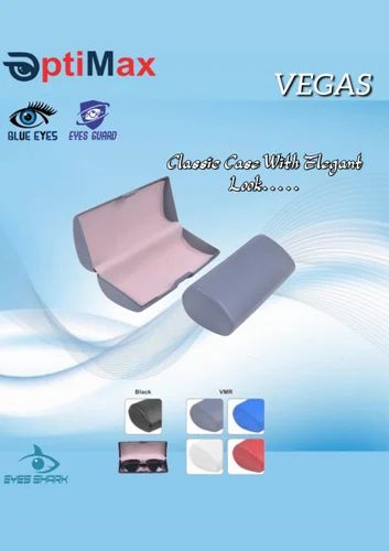 Rectangular Plain Vegas Plastic Spectacle Case, For Glasses Storage, Feature : Lightweight, Unbreakable