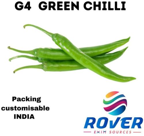 G4 Green Chilli, Packaging Type : Carton