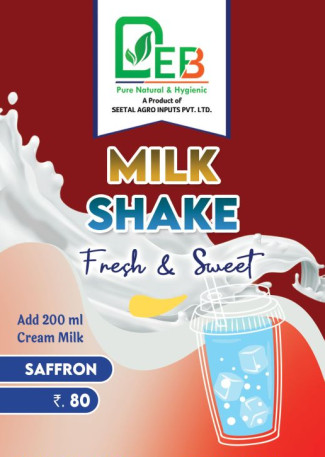 Saffron Milkshake Premix Powder, Shelf Life : 6months