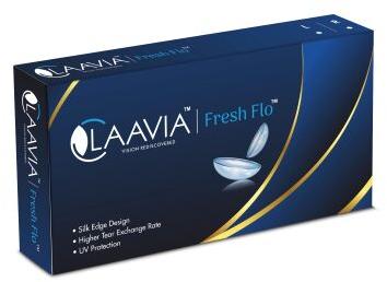 Claavia Fresh Flo Monthly Spherical Clear Contact Lens