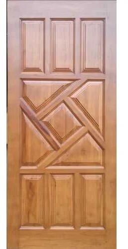 Wooden Teak Wood Panel Door, Size : 81x36, 81x32, 78x36 Inch