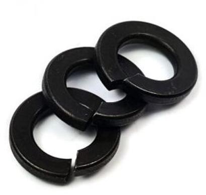 Black Round Mild Steel High Tensile Washer, For Industrial, Size : Customised