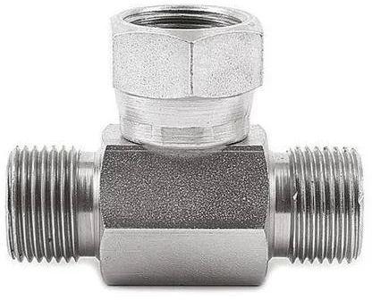 Mild Steel Hydraulic T Connector, For Industrial Use, Feature : Water Proof, Sturdy Construction, Shocked Proof