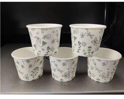 Printed Paper Cup, Capacity : 80 ML