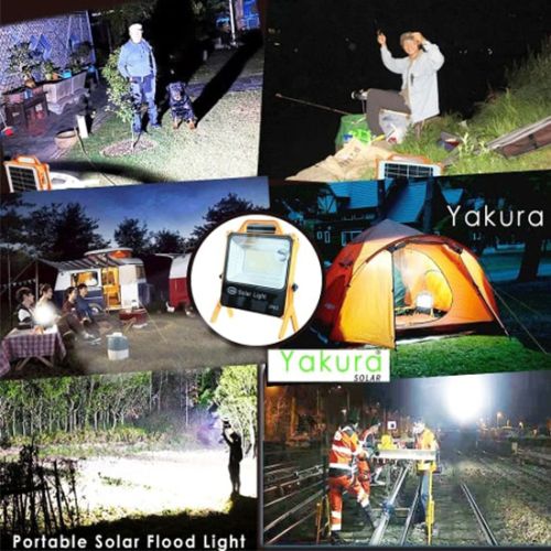 Portable Solar Flood Light 100w Yakura Solar