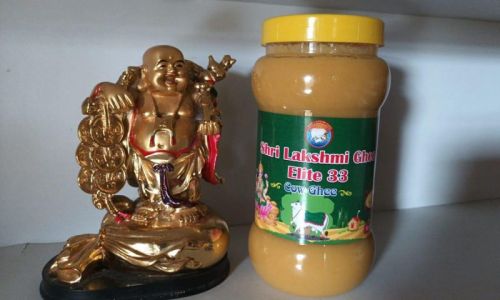 Yellow Liquid 1 Litre Pure Cow Ghee, For Cooking, Certification : FSSAI