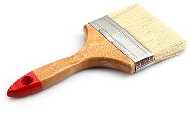 5 Inch Paint Brush, Handle Material : Wood