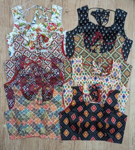 Printed Ladies Silk Blouse, Occasion : Party Wear