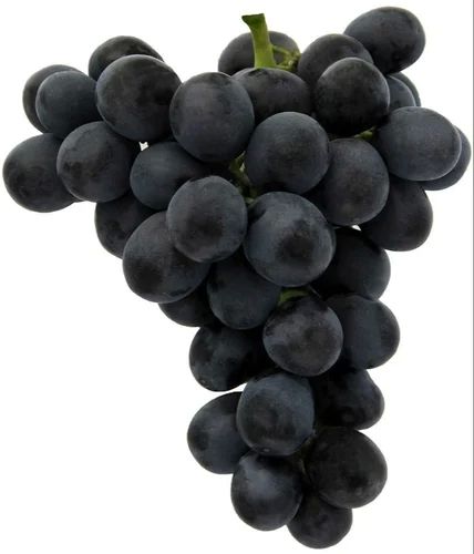 A Grade Black Fantasy Seedless Grapes, For Human Consumption, Shelf Life : 10 Days