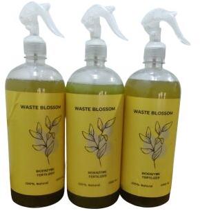 Brown Waste Blossom Organic Liquid Bio-Enzyme Fertilizer, For Gardening, Packaging Type : Spray Bottle