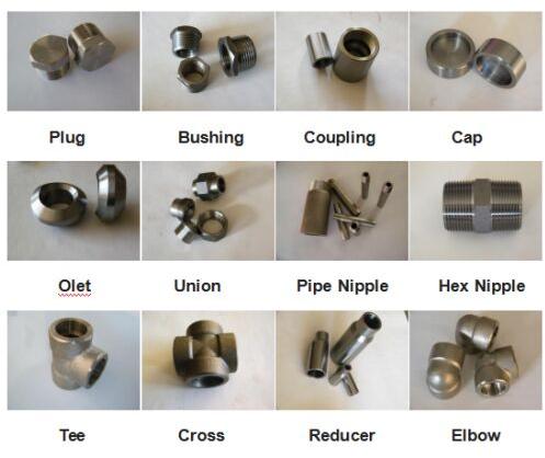 A105 Forged Pipe Fittings, Brand Name : LTD, Form : SW, THD