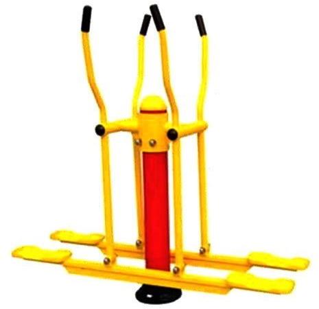 Polished Iron Outdoor Gym Cross Walker